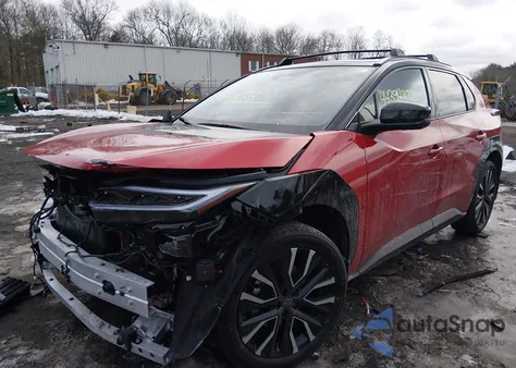 2026 Toyota Bz Limited z USA, uszkodzony, nr VIN JTMBDAFBXTA002378